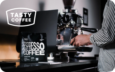 картинка Tasty Coffee в интернет-магазине подарочных сертификатов Дарить Легко.