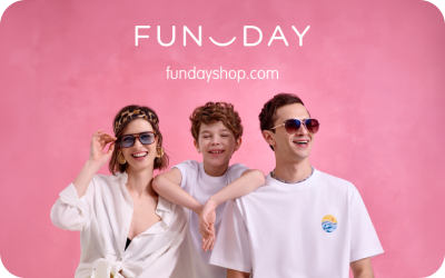 картинка FUNDAY в интернет-магазине подарочных сертификатов Дарить Легко.