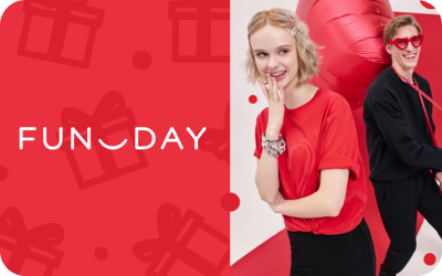 картинка FUNDAY в интернет-магазине подарочных сертификатов Дарить Легко.
