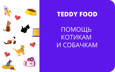 картинка TEDDY FOOD в интернет-магазине подарочных сертификатов Дарить Легко.