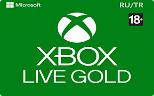 картинка  Microsoft Xbox Live GOLD в интернет-магазине подарочных сертификатов Дарить Легко.