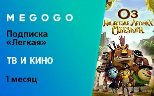 Подписка на ТВ и Кино от MEGOGO (Легкая) Подписка на ТВ и Кино от MEGOGO (Легкая)