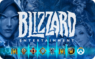 картинка Подарочный сертификат Blizzard Battle.net (Регион RU) в интернет-магазине подарочных сертификатов Дарить Легко.